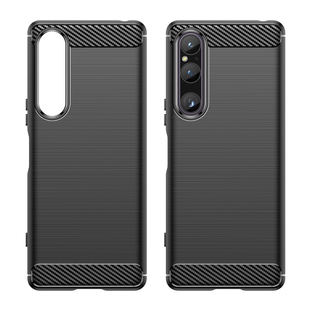 Sony Xperia 1 V Deksel TPU Brushed Black