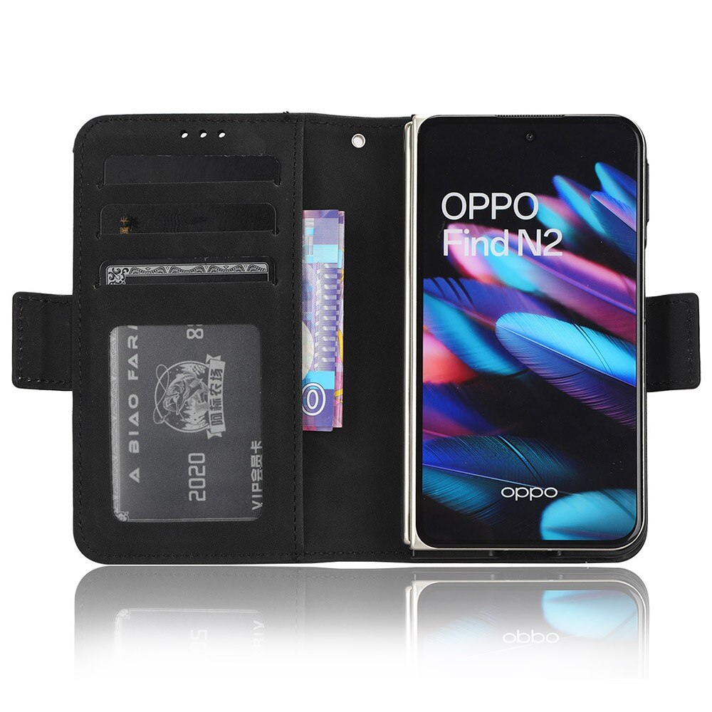 Multi Lommebokdeksel Oppo Find N2 svart