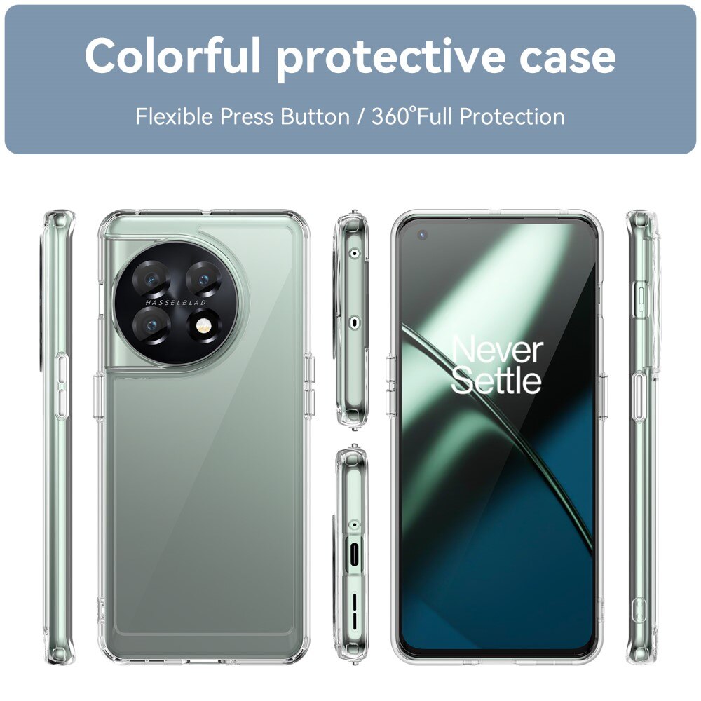 Crystal Hybrid Case OnePlus 11 gjennomsiktig