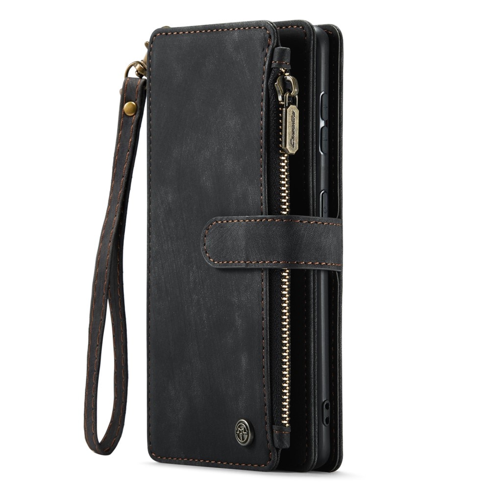 Zipper Wallet Samsung Galaxy S23 svart