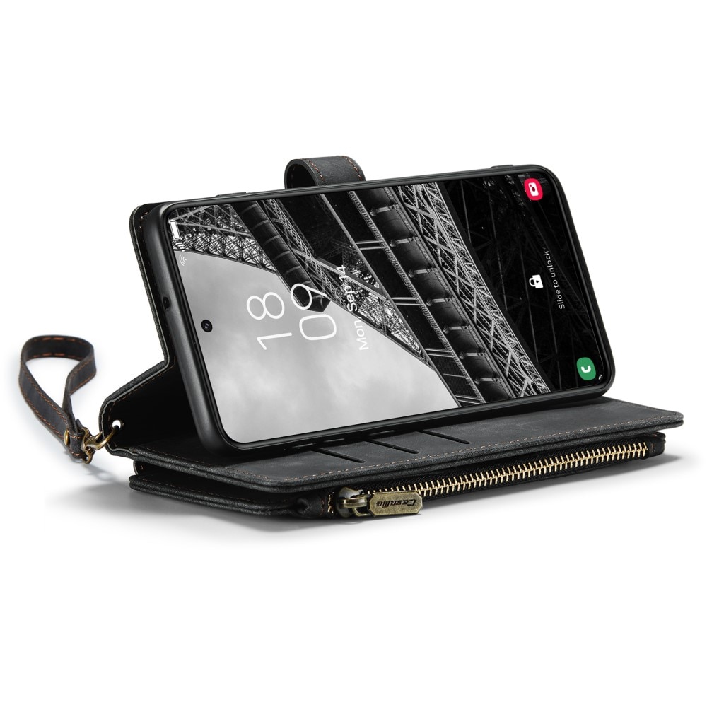 Zipper Wallet Samsung Galaxy S23 svart