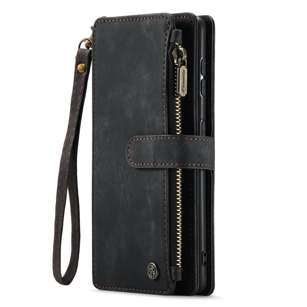 Zipper Wallet Samsung Galaxy S23 Plus Svart