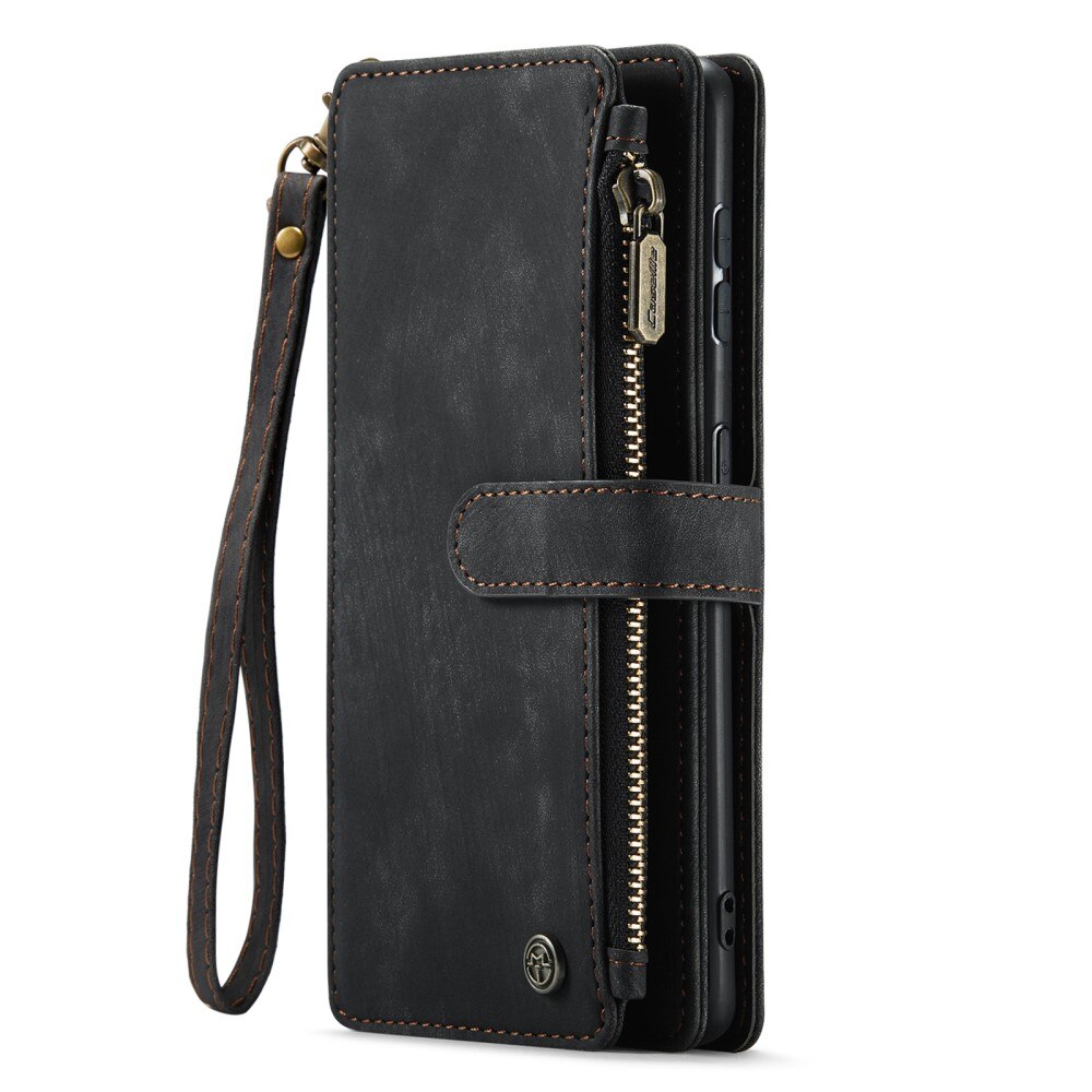 Zipper Wallet Samsung Galaxy S23 Plus svart