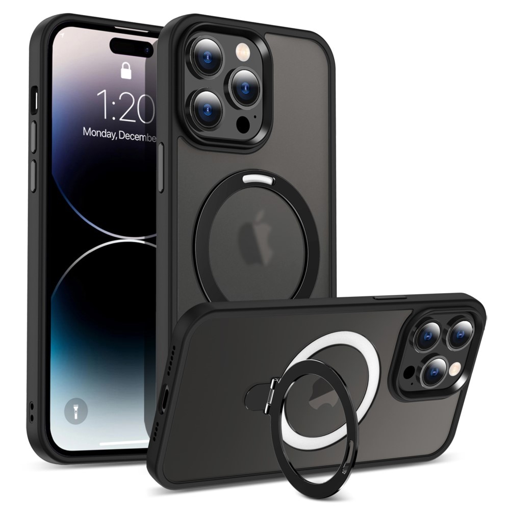 Hybriddeksel MagSafe Ring iPhone 14 Pro Max svart