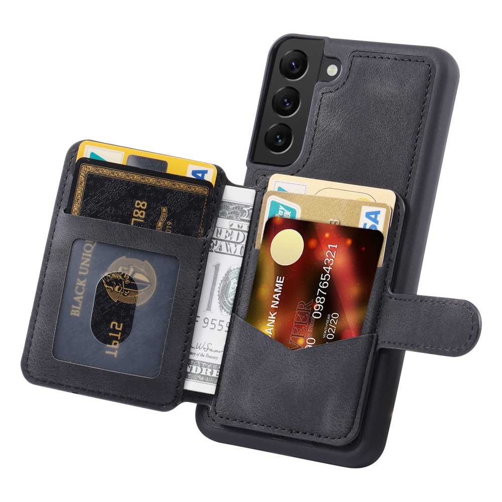 RFID blocking Multi-slot Deksel Samsung Galaxy S23 svart