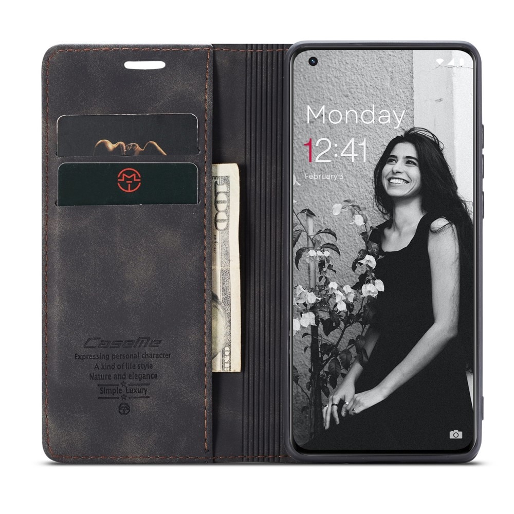 Slim Lommebokveske OnePlus 11 svart