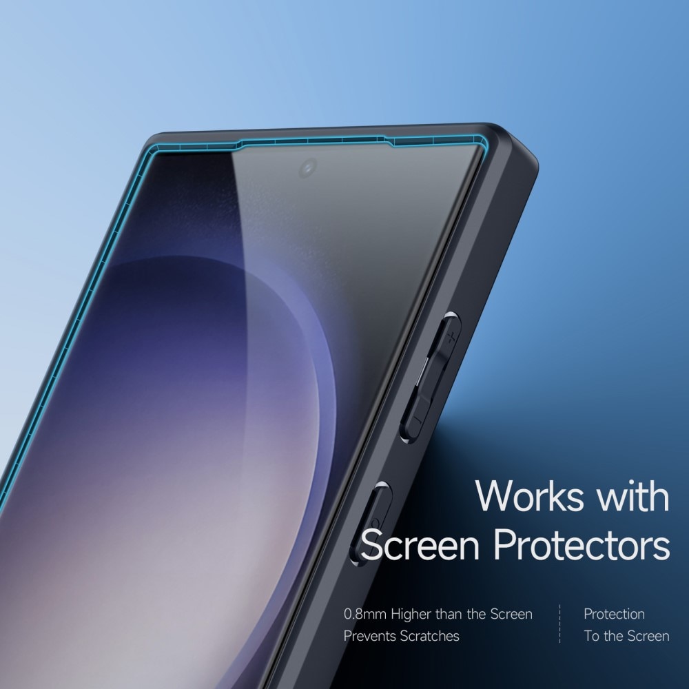 Aimo Series Deksel Samsung Galaxy S23 Ultra gjennomsiktig