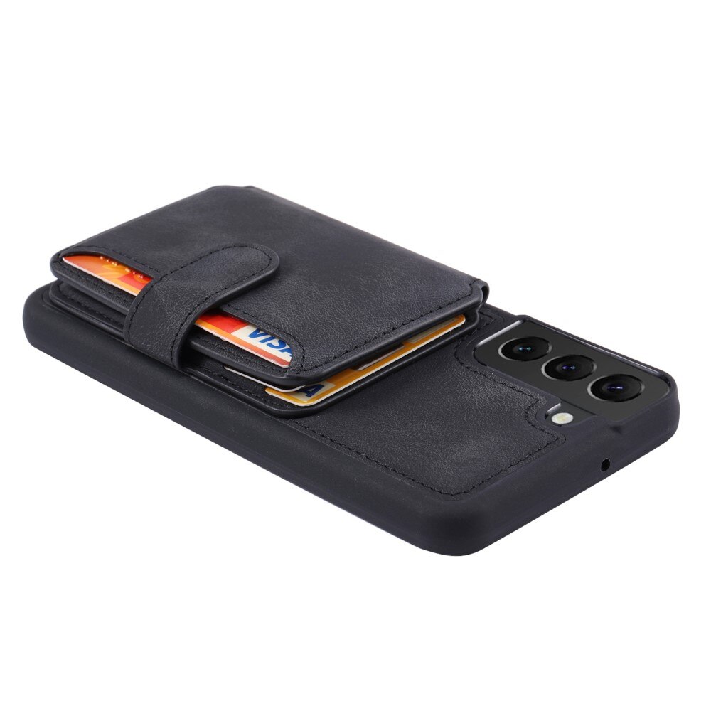 RFID blocking Multi-slot Deksel Samsung Galaxy S22 svart