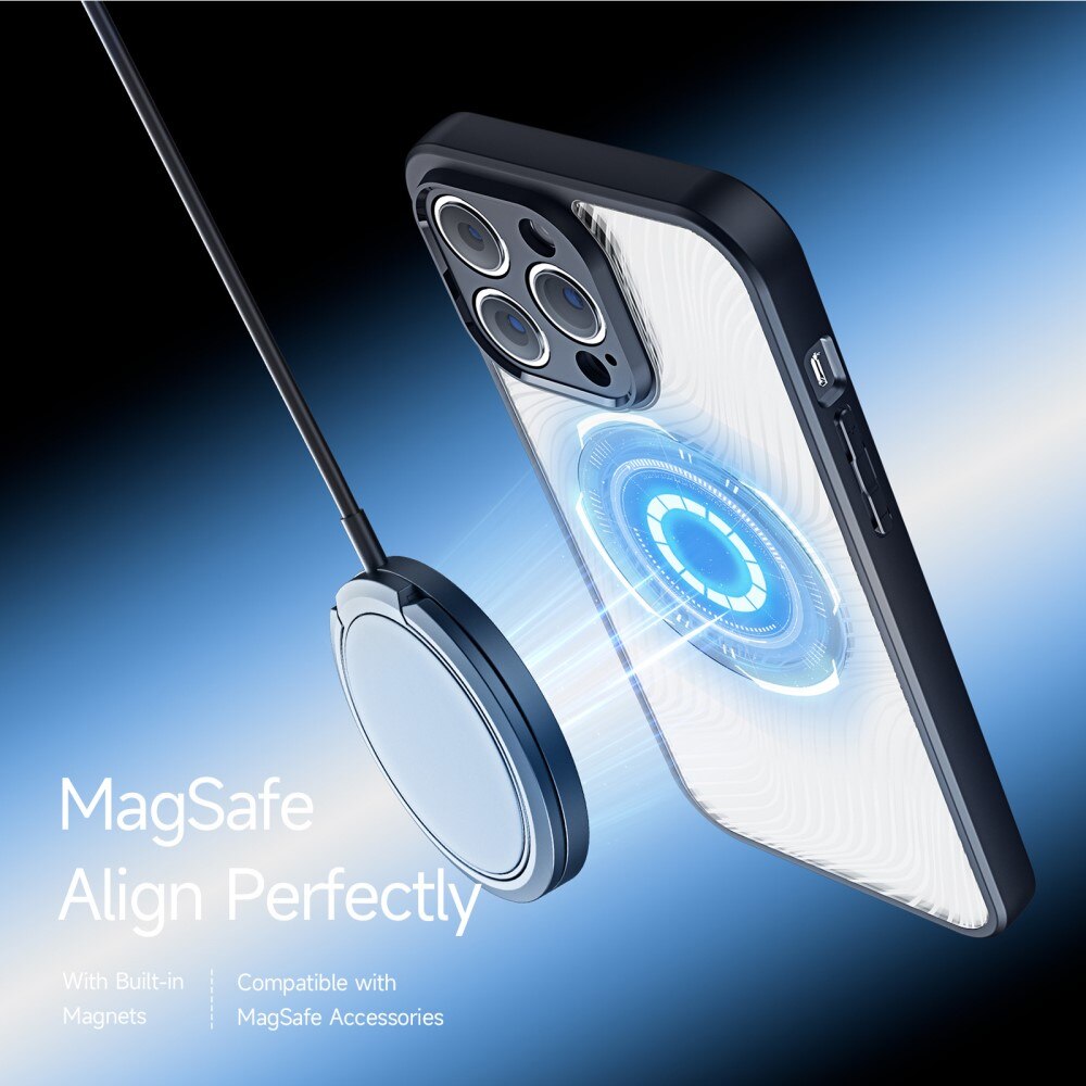 Aimo Series MagSafe Deksel iPhone 14 Pro Max gjennomsiktig