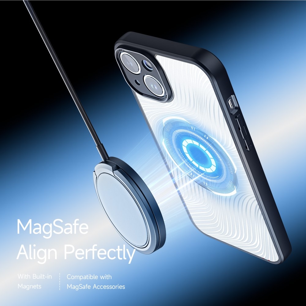 Aimo Series MagSafe Deksel iPhone 14 gjennomsiktig