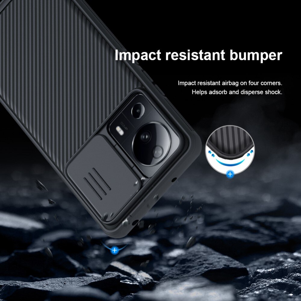 CamShield Deksel Xiaomi 13 Lite Svart