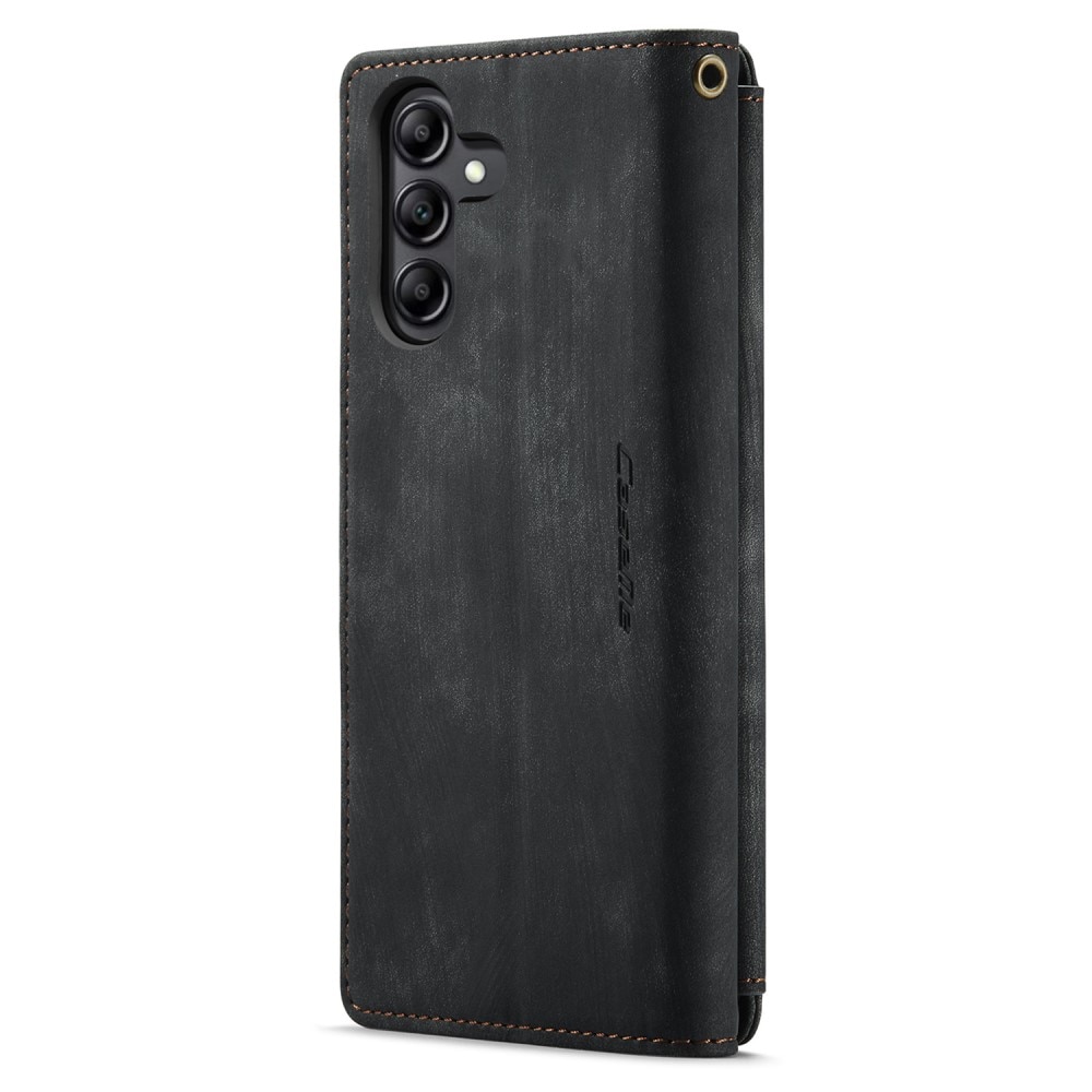 Zipper Wallet Samsung Galaxy A54 Svart