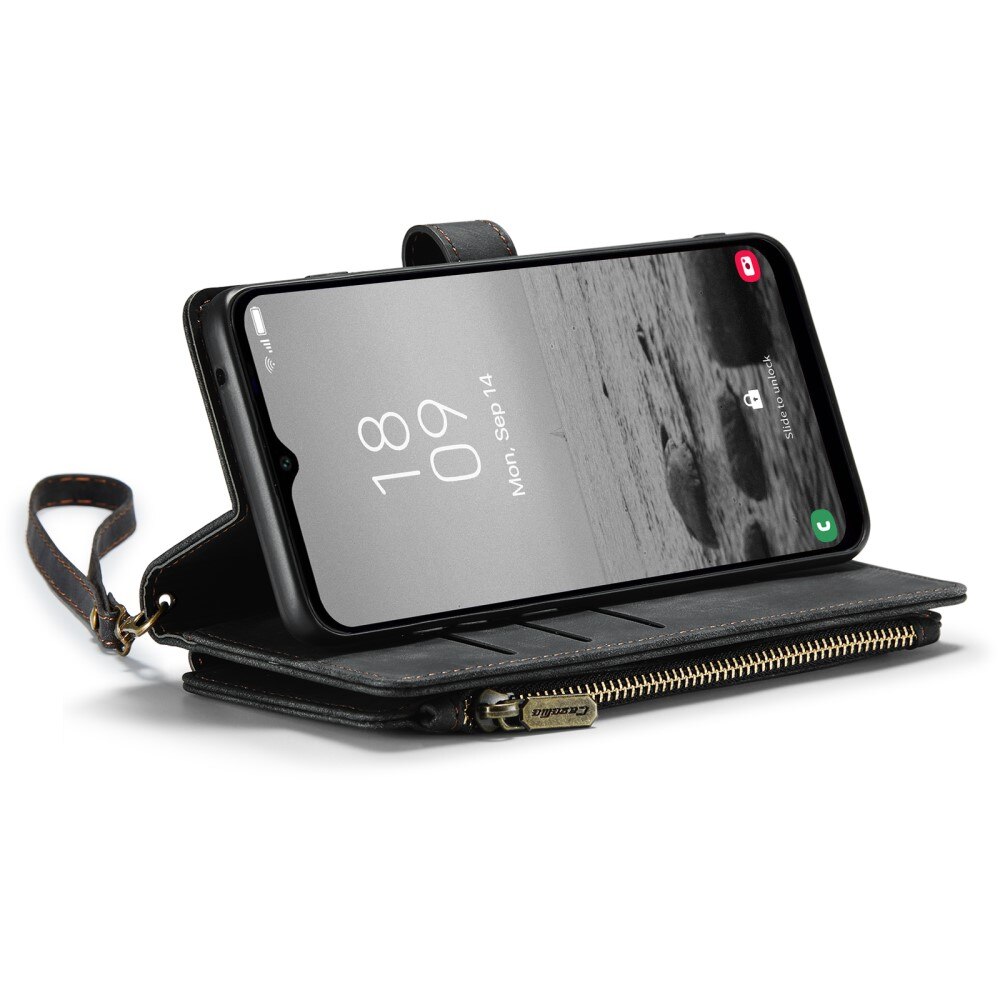 Zipper Wallet Samsung Galaxy A54 Svart