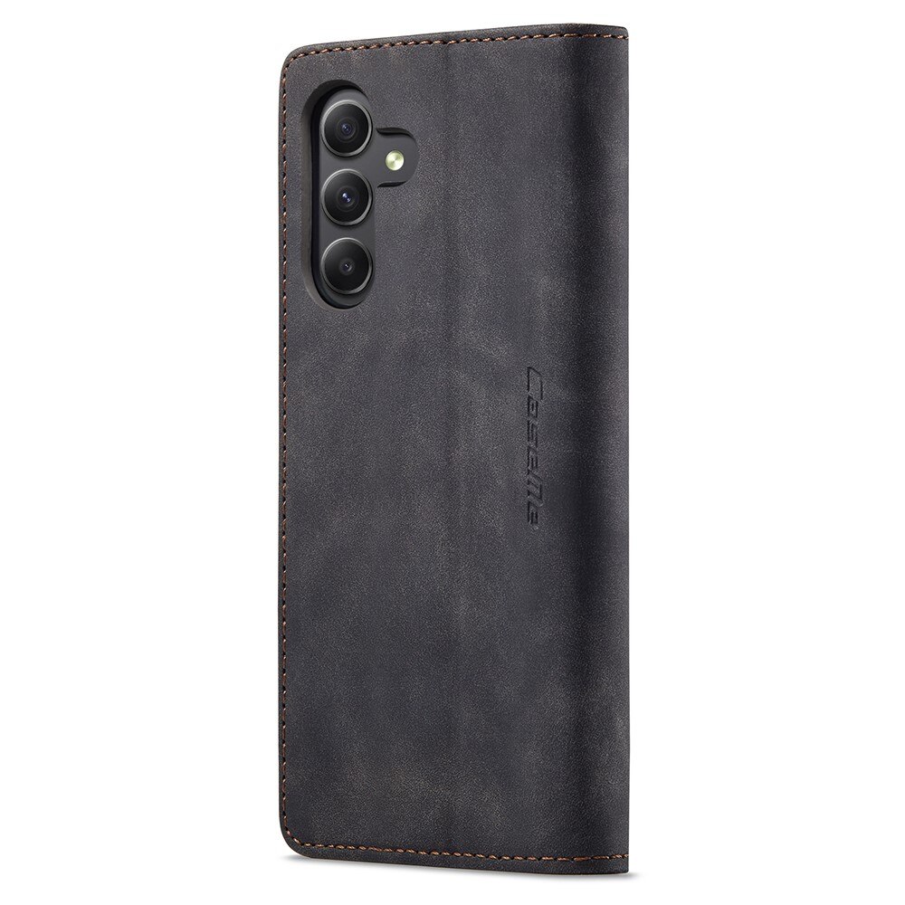 Slim Lommebokveske Samsung Galaxy A24 Svart