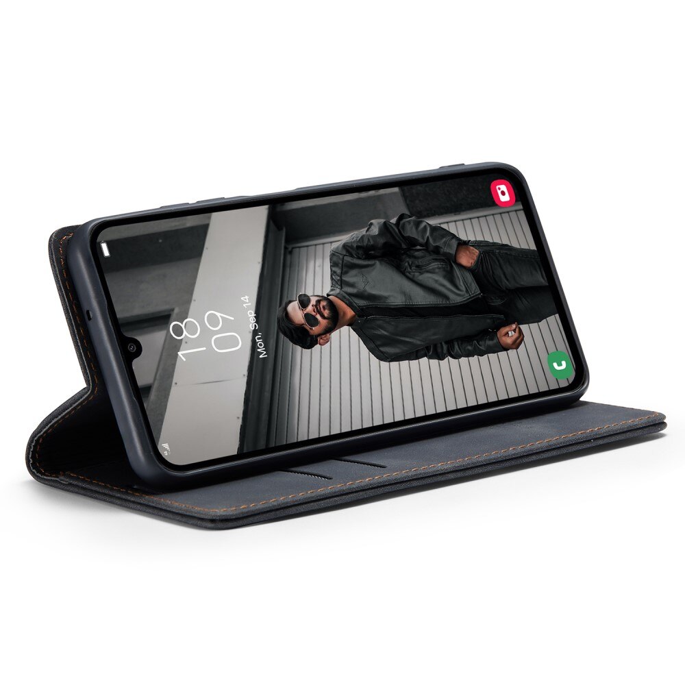 Slim Lommebokveske Samsung Galaxy A24 Svart