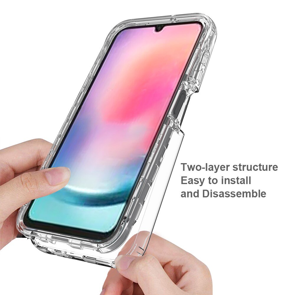 Full Protection Case Samsung Galaxy A24 Gjennomsiktig