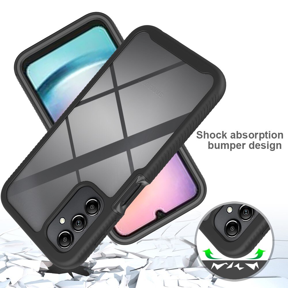 Full Protection Case Samsung Galaxy A24 Svart