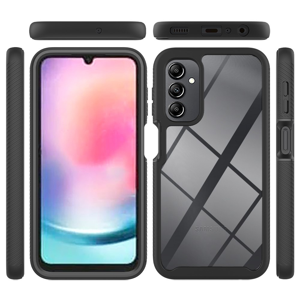 Full Protection Case Samsung Galaxy A24 Svart