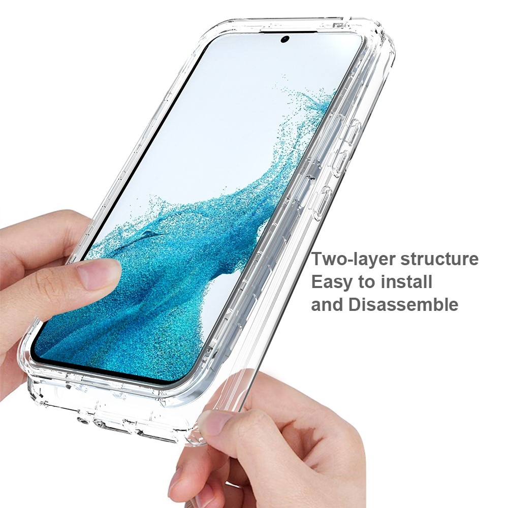 Full Protection Case Samsung Galaxy A54 gjennomsiktig