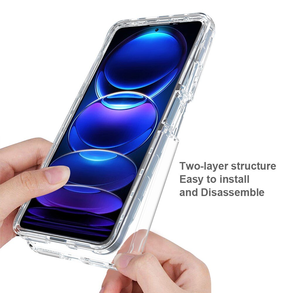 Full Protection Case Xiaomi Redmi Note 12 Pro Gjennomsiktig