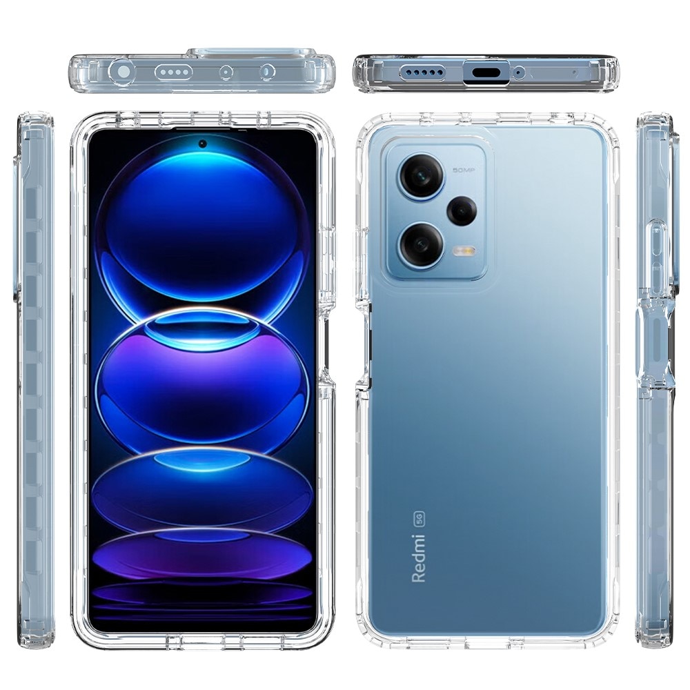 Full Protection Case Xiaomi Redmi Note 12 Pro Gjennomsiktig