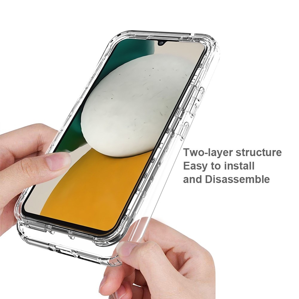 Full Protection Case Samsung Galaxy A34 gjennomsiktig