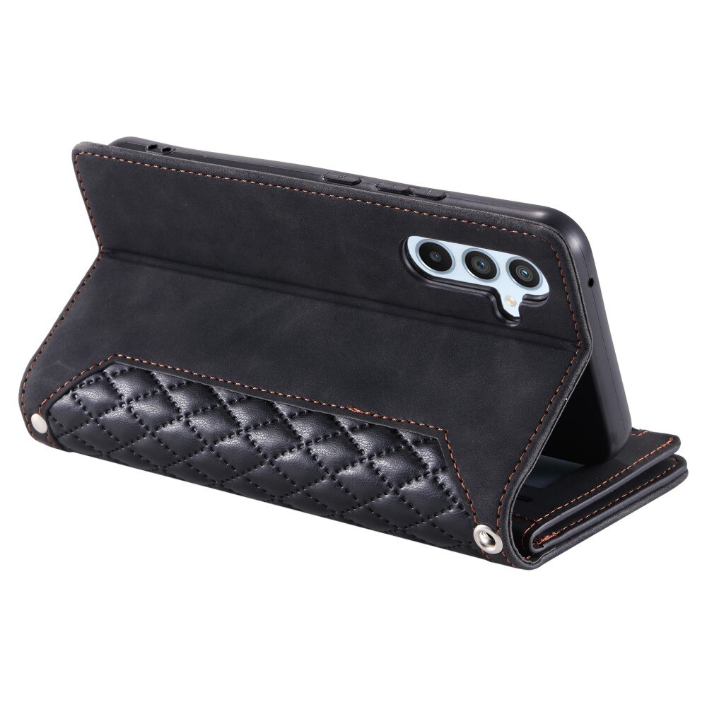 Lommebokveske Samsung Galaxy A54 Quilted Svart