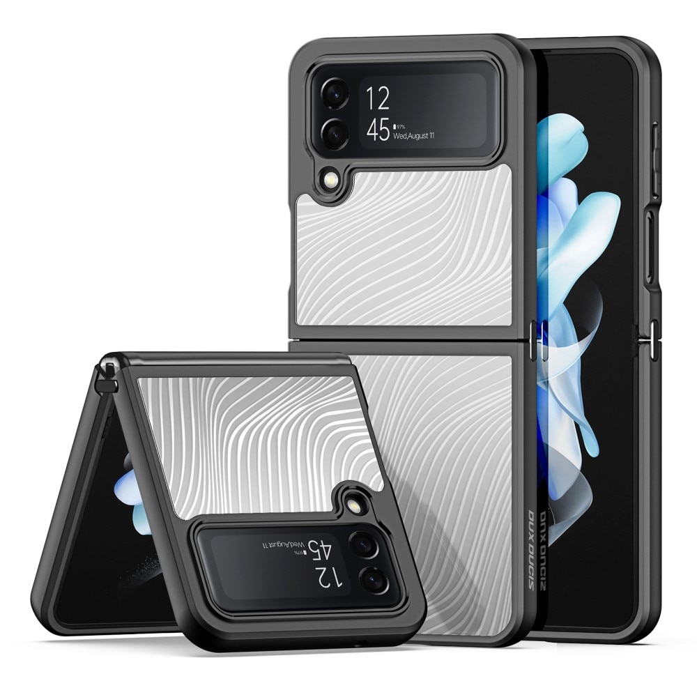 Aimo Series Deksel Samsung Galaxy Z Flip 4 gjennomsiktig