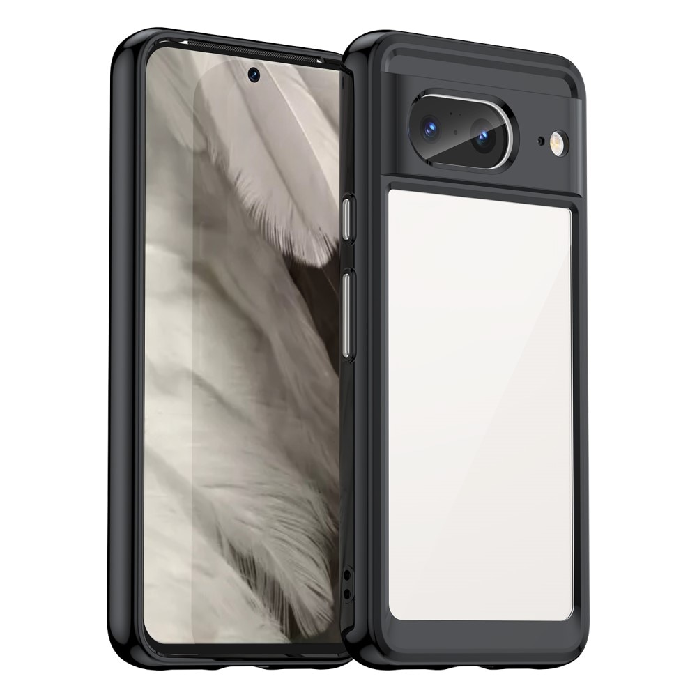 Crystal Hybrid Case Google Pixel 8 svart