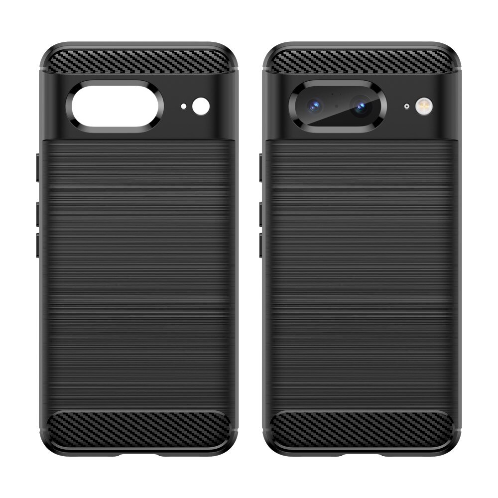 Google Pixel 8 Deksel TPU Brushed Svart
