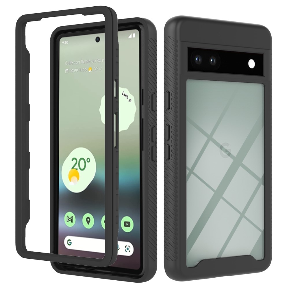Full Cover Deksel Google Pixel 7a Svart