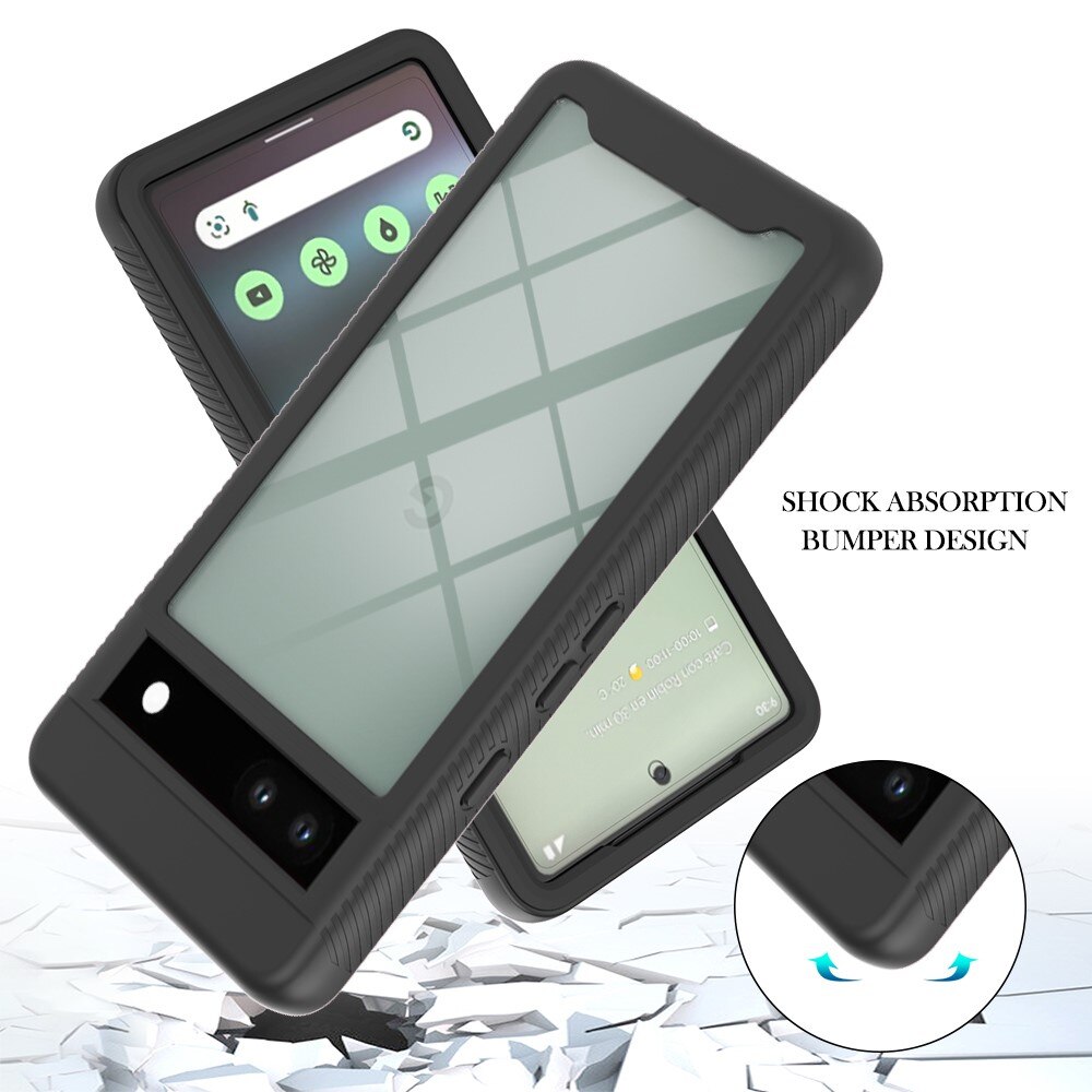 Full Cover Deksel Google Pixel 7a Svart