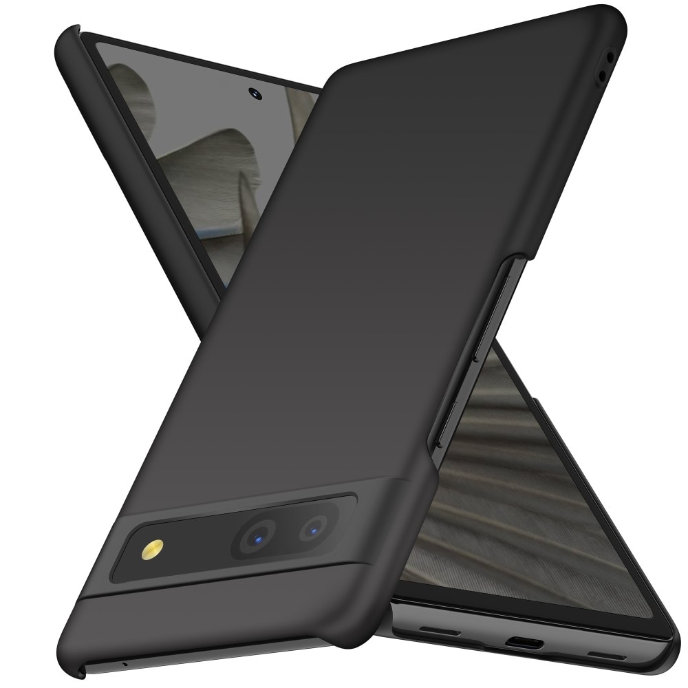 Hard Case Rubberized Google Pixel 7a svart