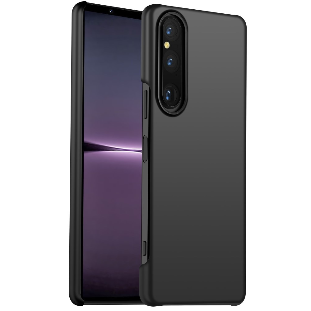 Hard Case Rubberized Sony Xperia 1 V svart