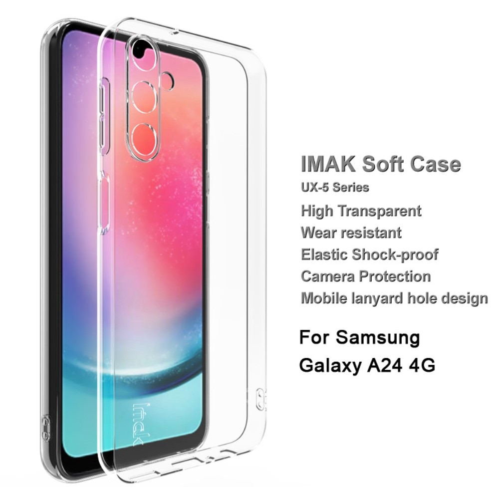 TPU Deksel Samsung Galaxy A24 Crystal Clear