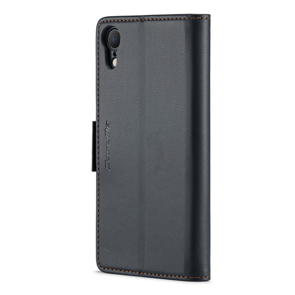 RFID blocking Slim Lommebokveske iPhone Xr Svart