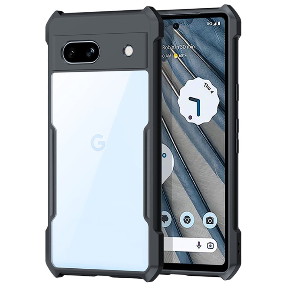 Hybriddeksel Bumper Google Pixel 7a svart