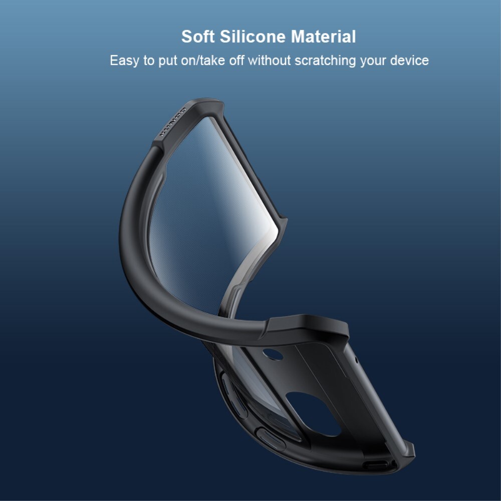 Hybriddeksel Bumper Google Pixel 7a svart