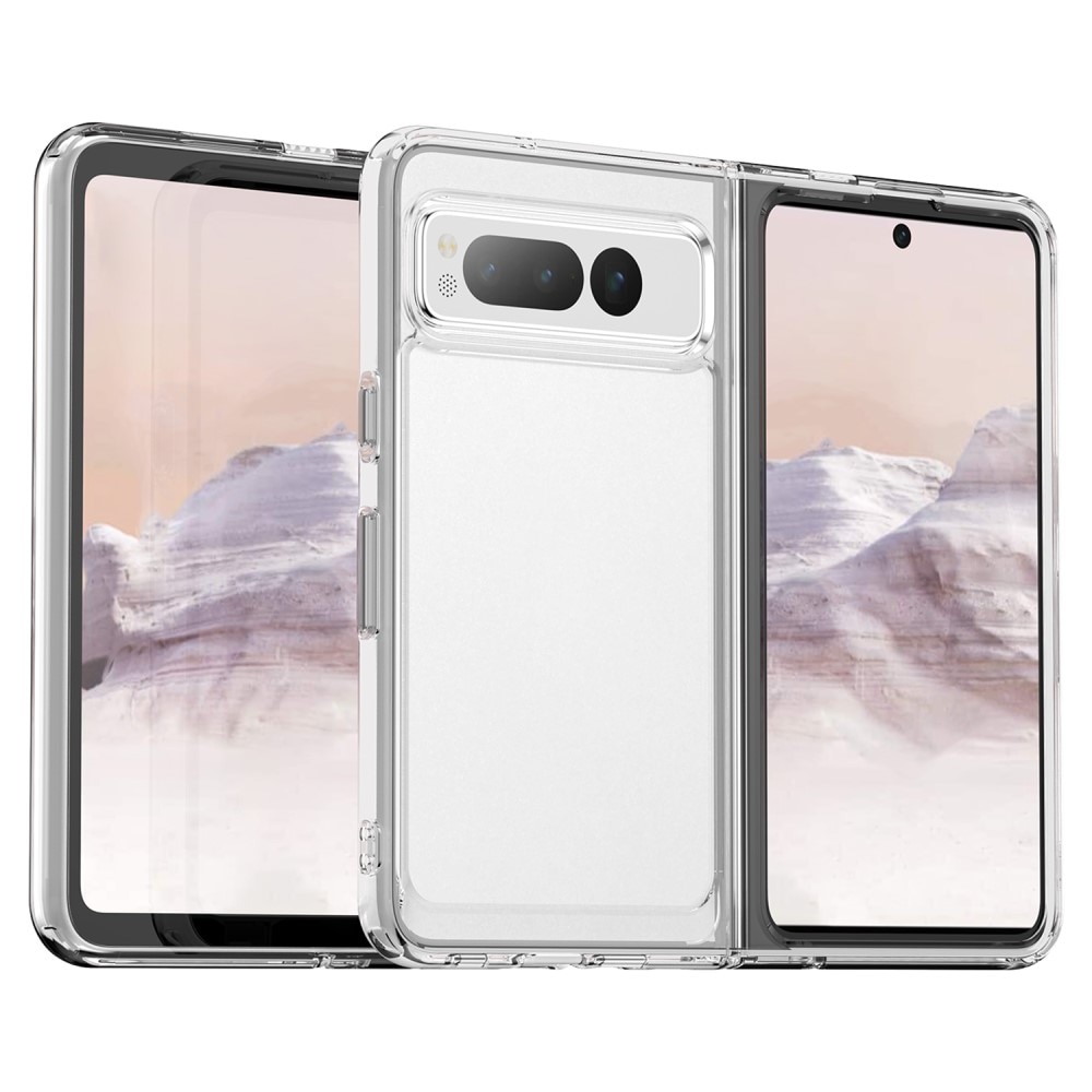 Crystal Hybrid Case Google Pixel Fold gjennomsiktig