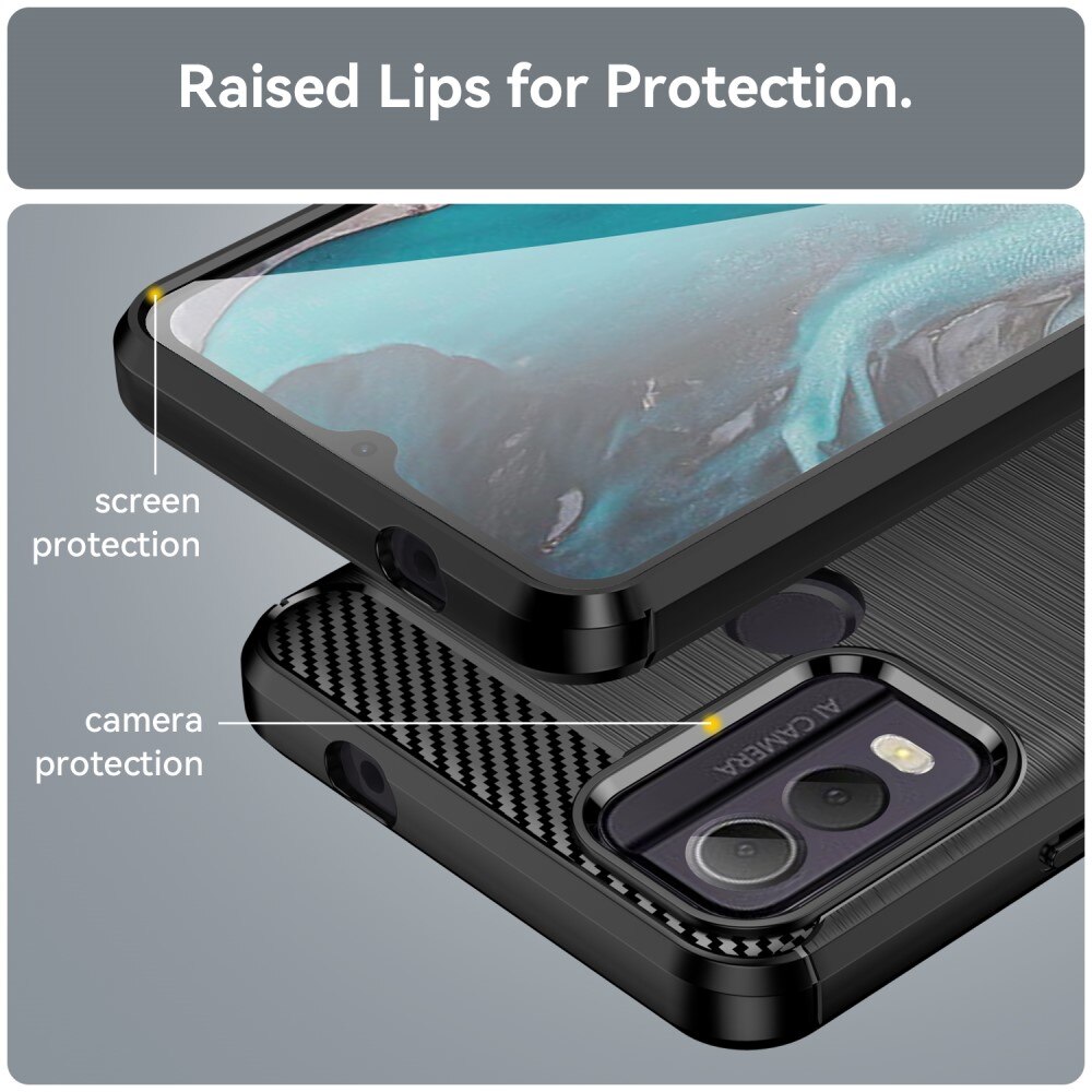  Nokia C22 Deksel TPU Brushed Svart