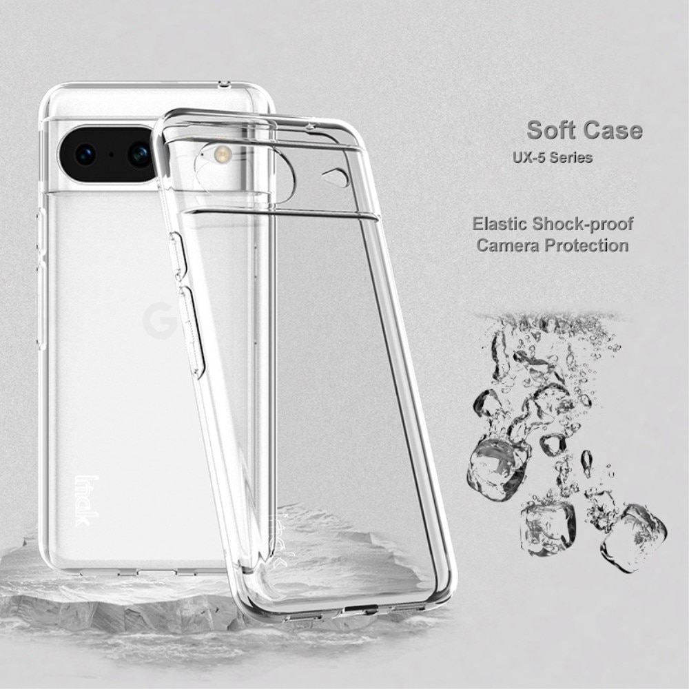 TPU Deksel Google Pixel 8 Gjennomsiktig