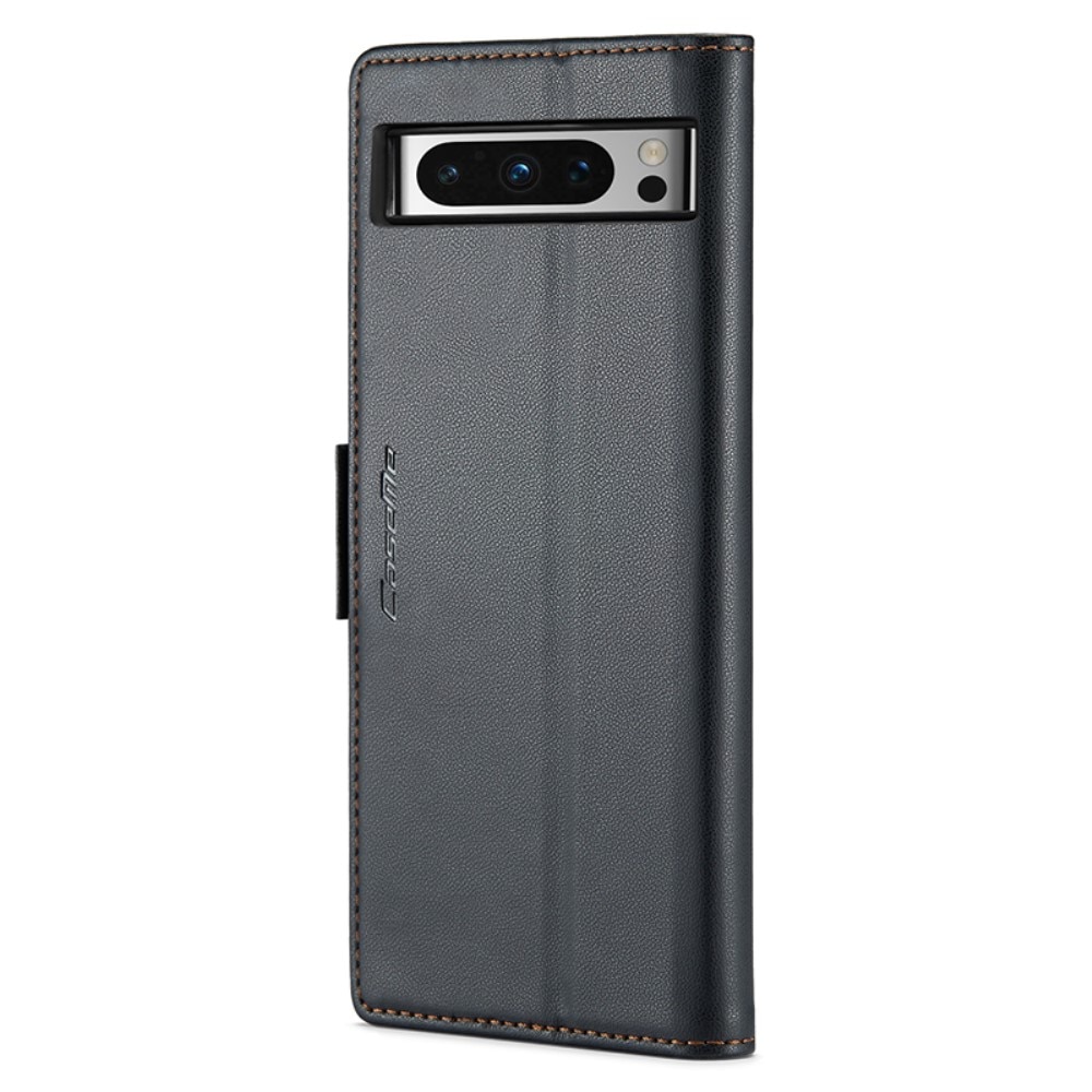 RFID blocking Slim Lommebokveske Google Pixel 8 Pro Svart
