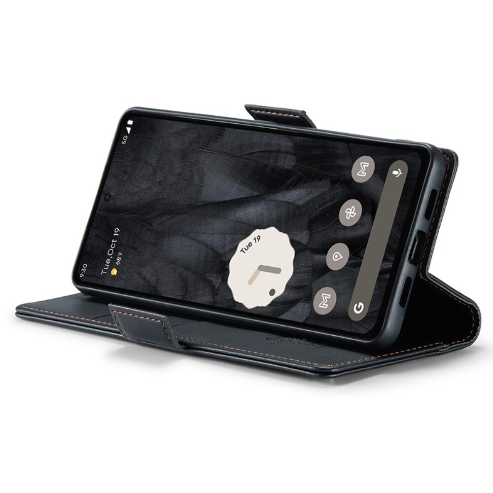 RFID blocking Slim Lommebokveske Google Pixel 8 Pro Svart