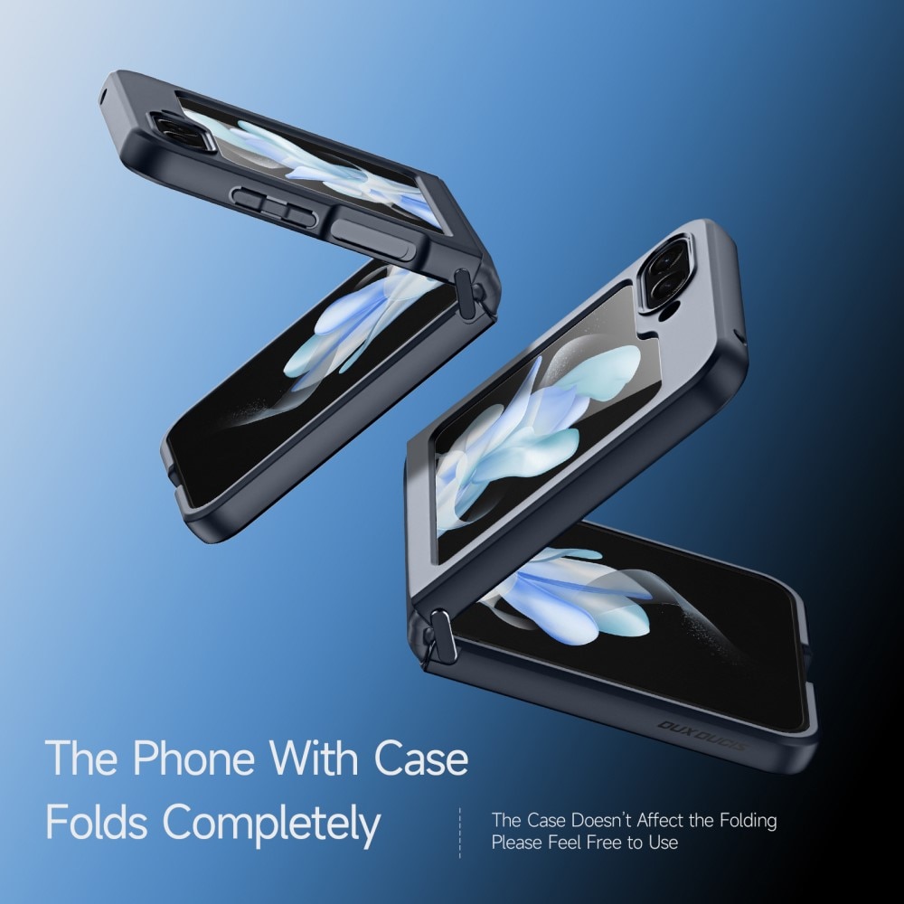 Aimo Series Deksel Samsung Galaxy Z Flip 5 gjennomsiktig