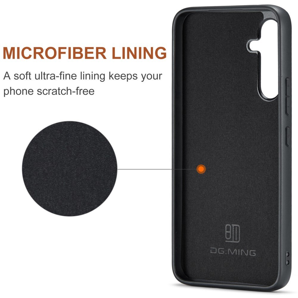 Magnetic Card Slot Case Samsung Galaxy A54 Svart