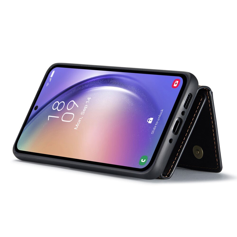 Magnetic Card Slot Case Samsung Galaxy A54 Svart