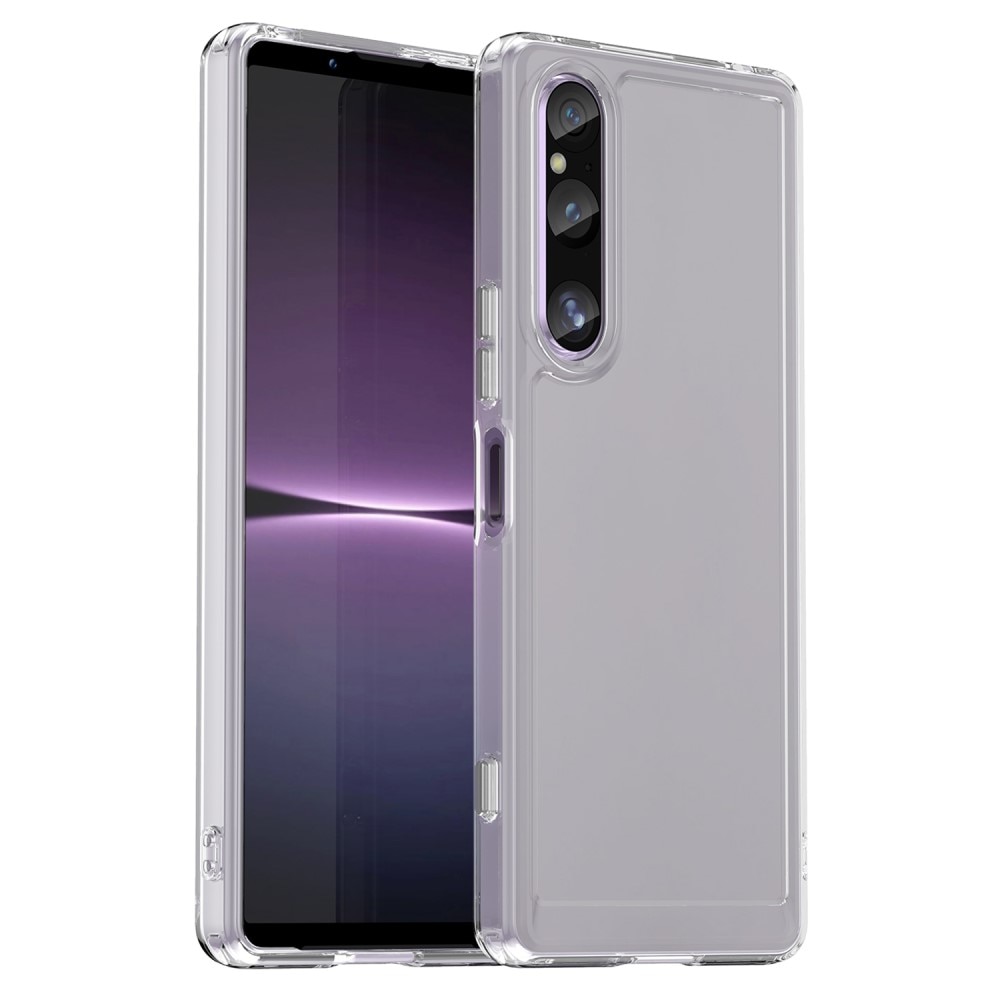 Crystal Hybrid Case Sony Xperia 1 V gjennomsiktig