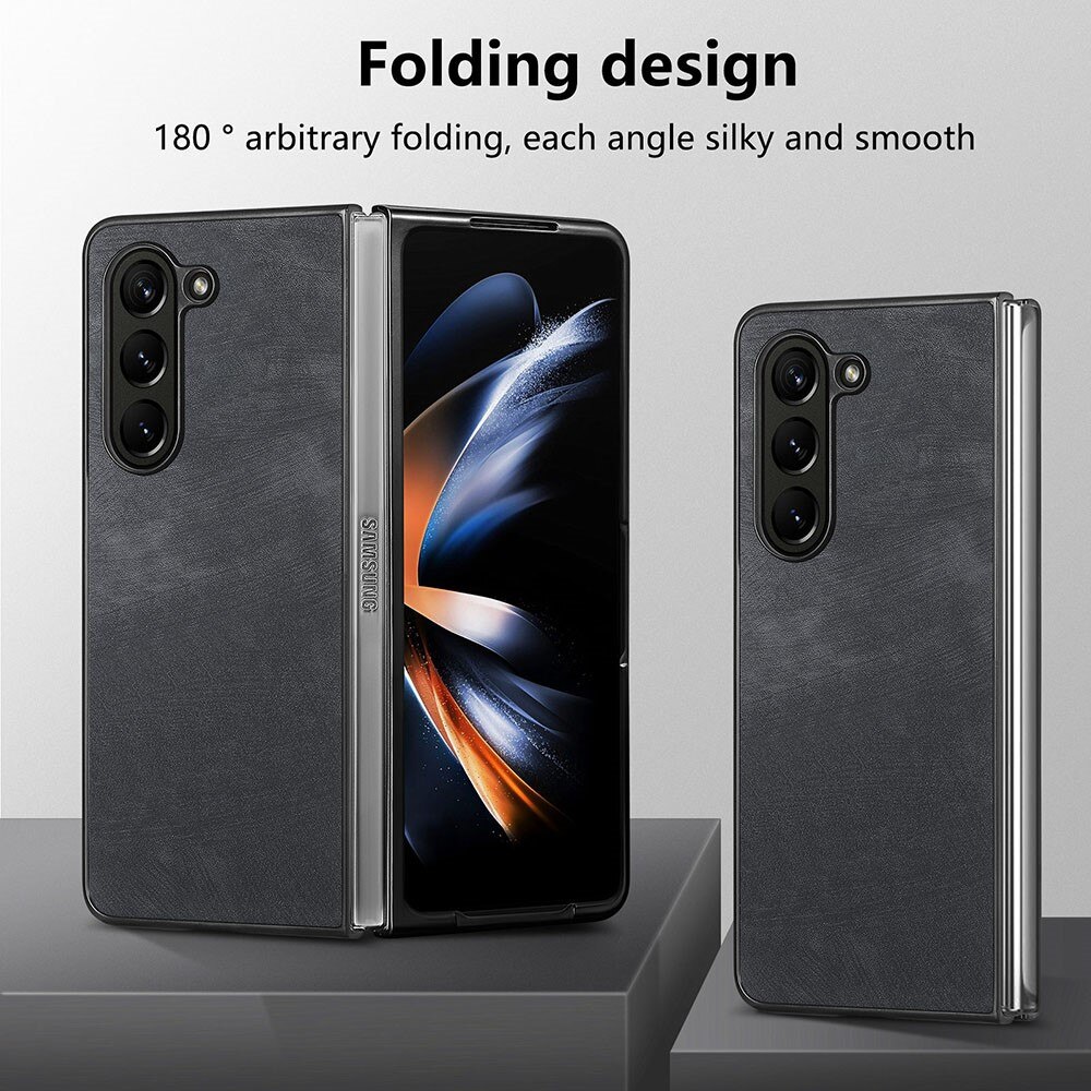 Lærdeksel Samsung Galaxy Z Fold 5 svart