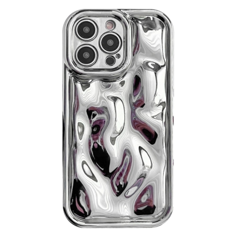 Wavy Deksel TPU iPhone 14 Pro sølv