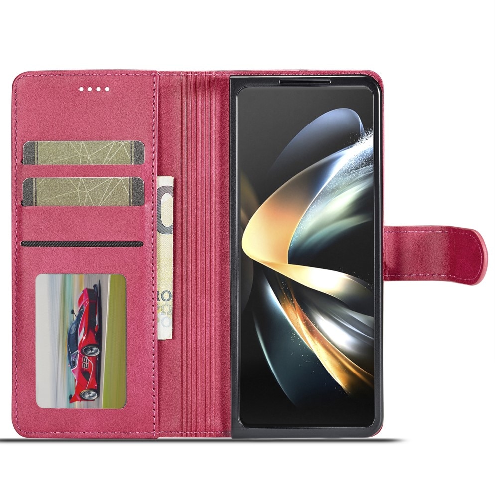 Lommebokdeksel Samsung Galaxy Z Fold 5 rosa